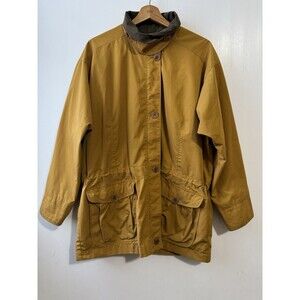 Patagonia Women's Barn Chore Coat Jacket Yellow VTG 90's Y2K Sz 10